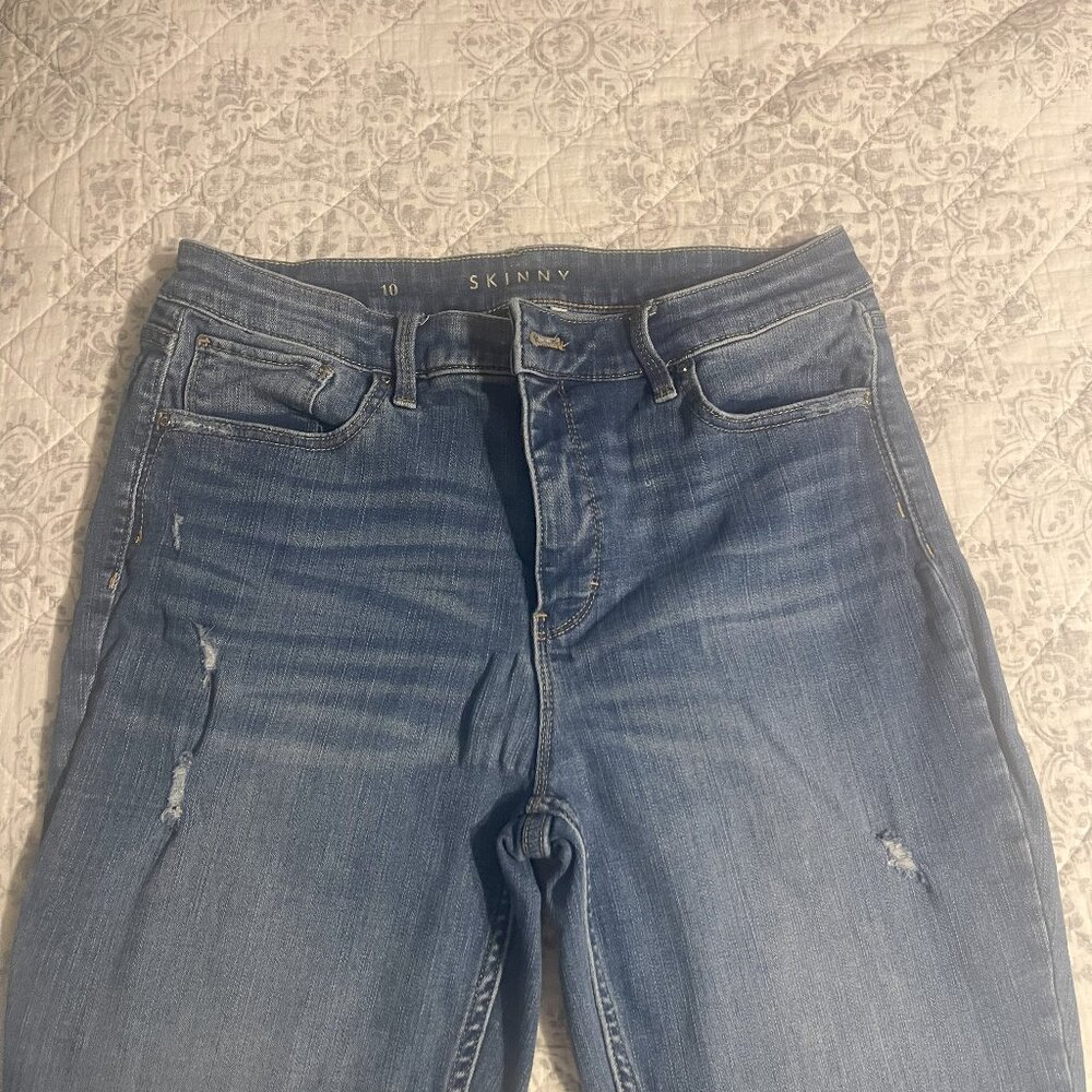 White House Black Market Skinny Jeans Size 10